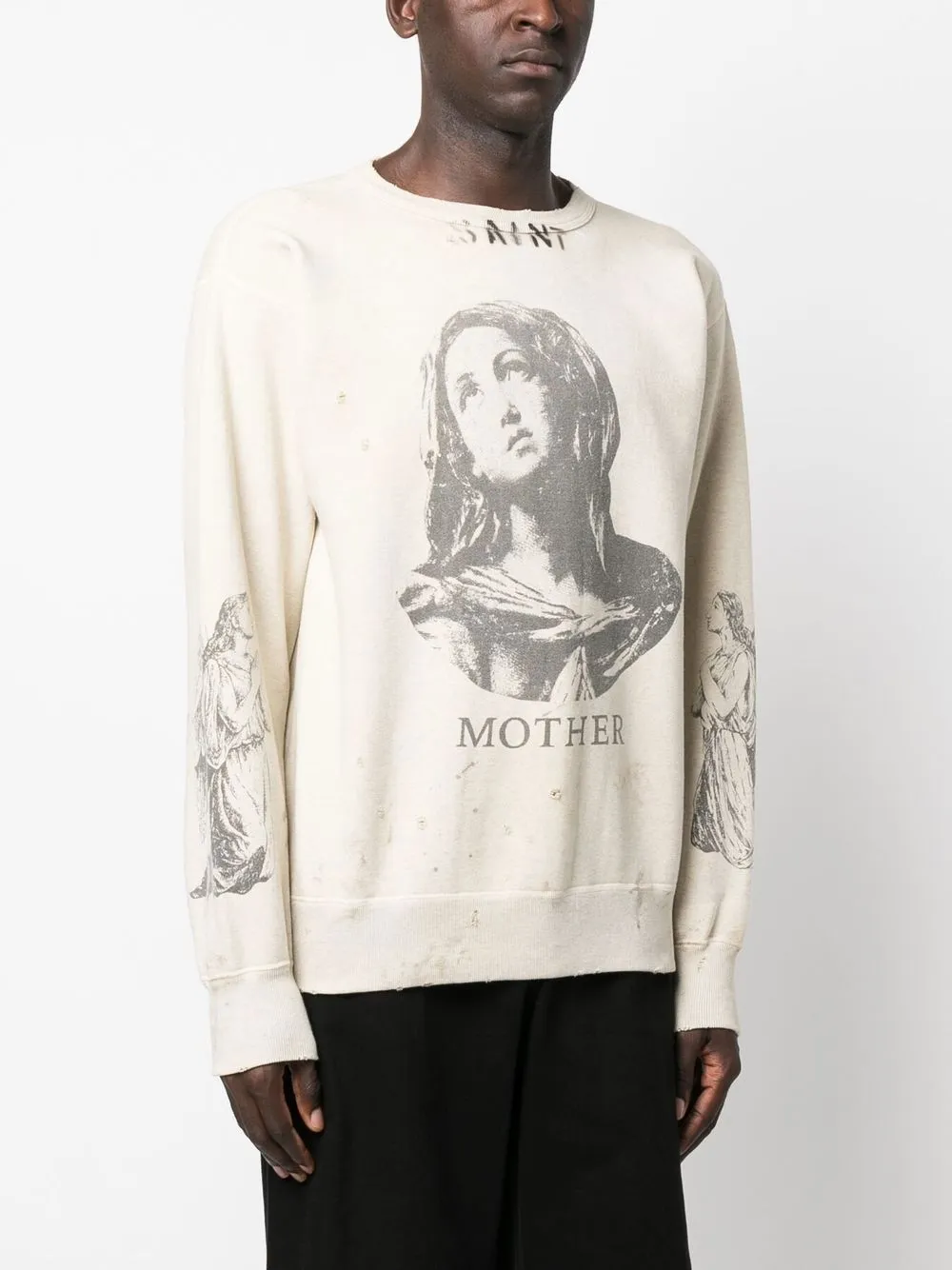 SAINT MXXXXXX graphic-print Sweatshirt - Farfetch