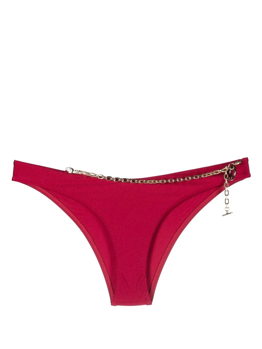 

ZIMMERMANN bikini bottom con cadena - Rojo