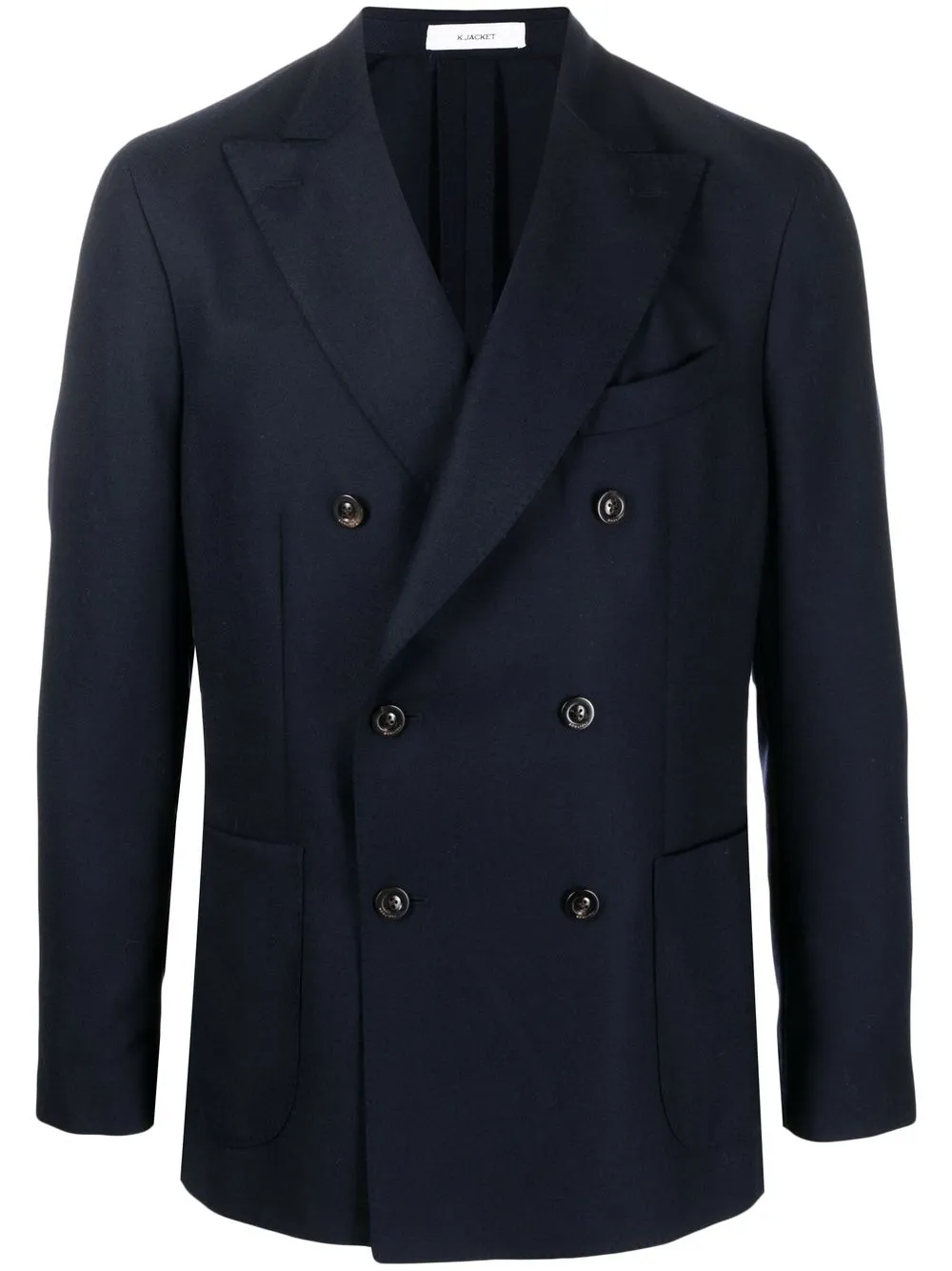 

Boglioli double-breasted wool jacket - Blue