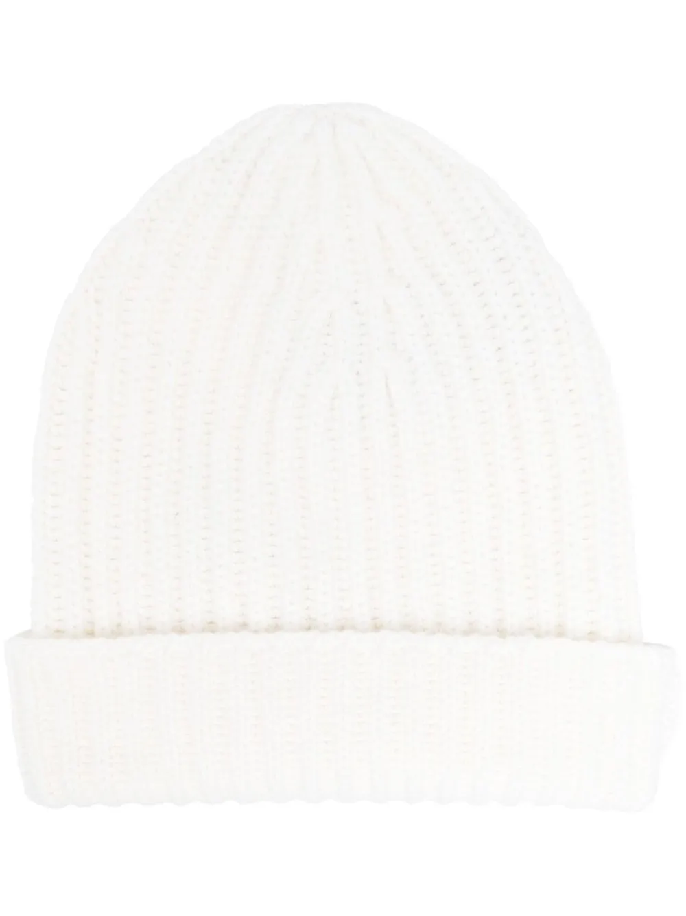 

Malo ribbed-knit cashmere beanie - White