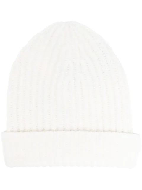 Malo ribbed-knit cashmere beanie 