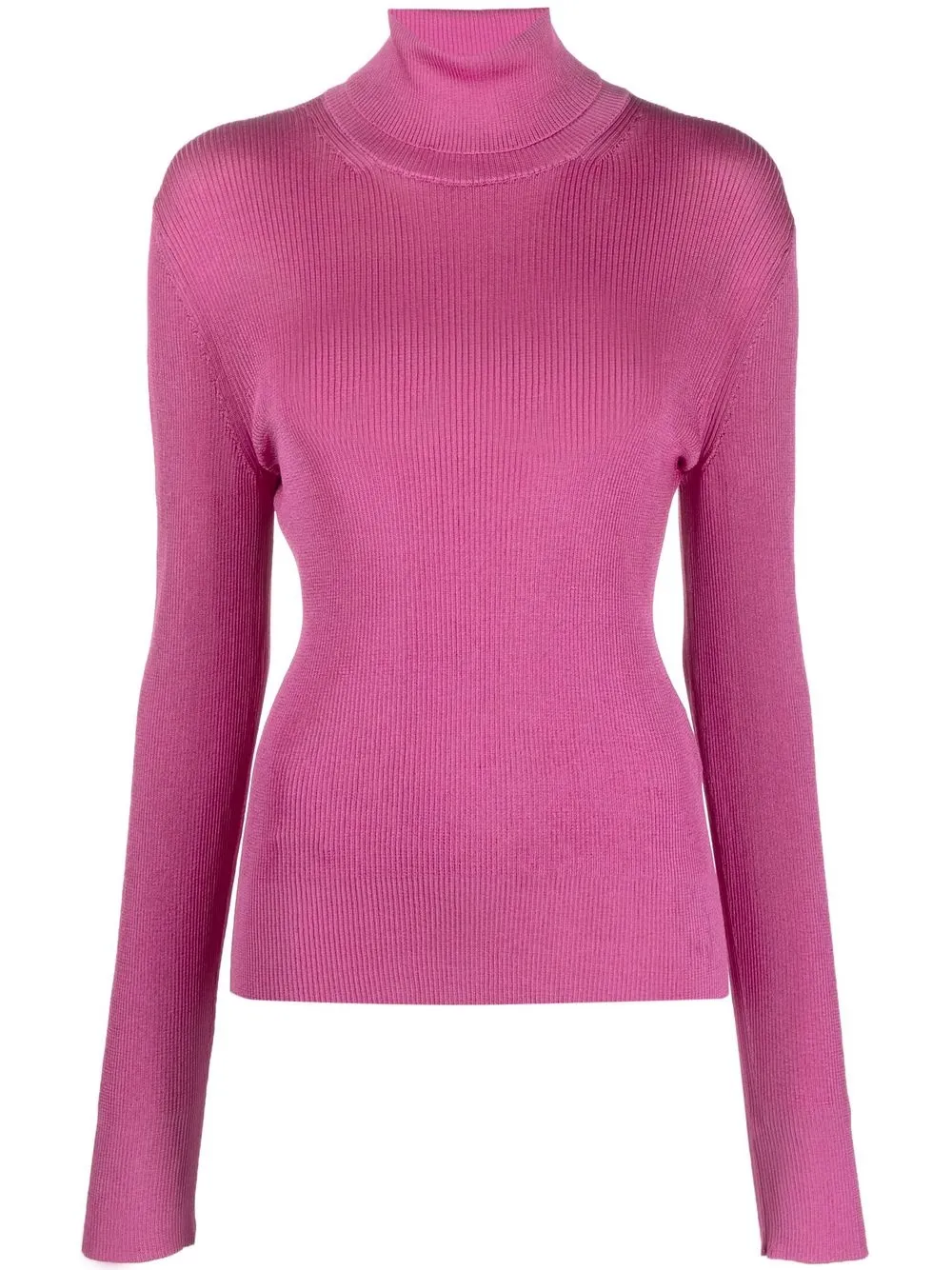 

TOM FORD roll-neck silk jumper - Pink