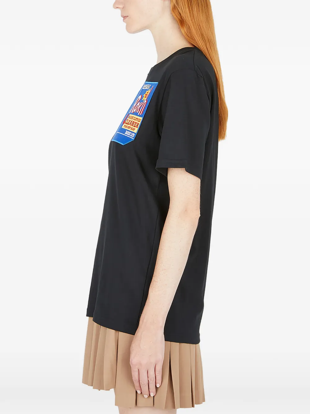  Rokh T Shirt Mit Grafischem Print   Schwarz 