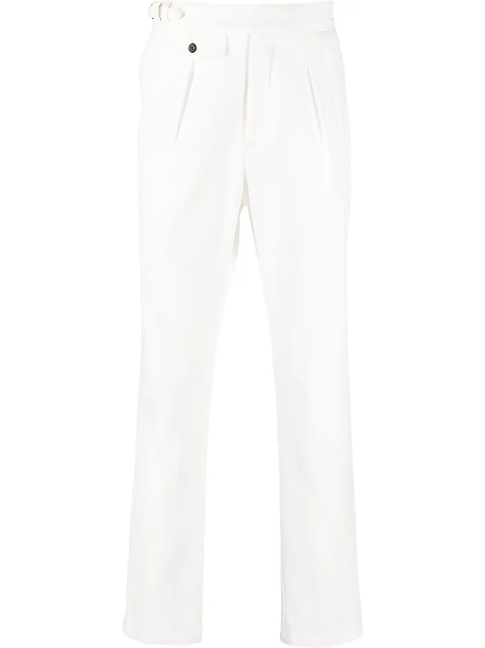 

Eleventy mid-rise straight-leg trousers - Blanco