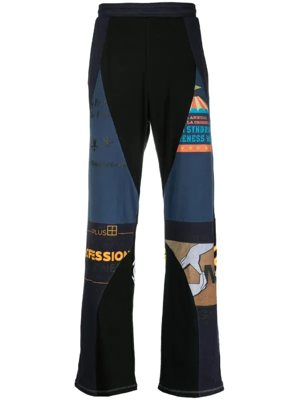 Farfetch Uomo Abbigliamento Pantaloni e jeans Pantaloni Pantaloni a zampa Pantaloni a gamba ampia Nero 