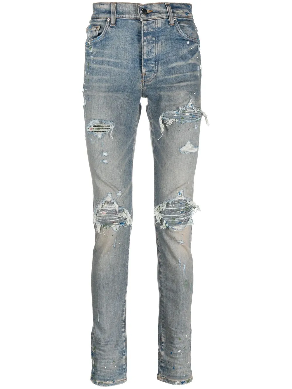 

AMIRI MX1 ripped skinny jeans - Blue