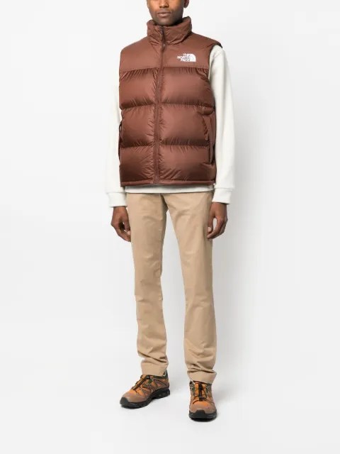 The North Face logo-print Padded Gilet 