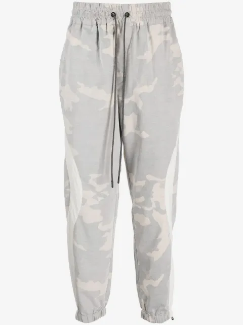 Mostly Heard Rarely Seen corduroy camouflage-print track pants 