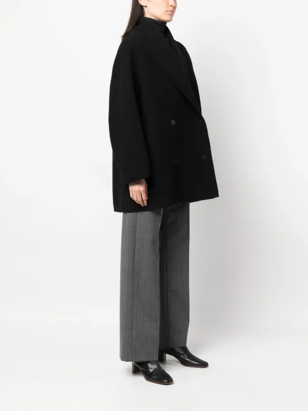 The Row Polli ダブルコート | ブラック | FARFETCH JP