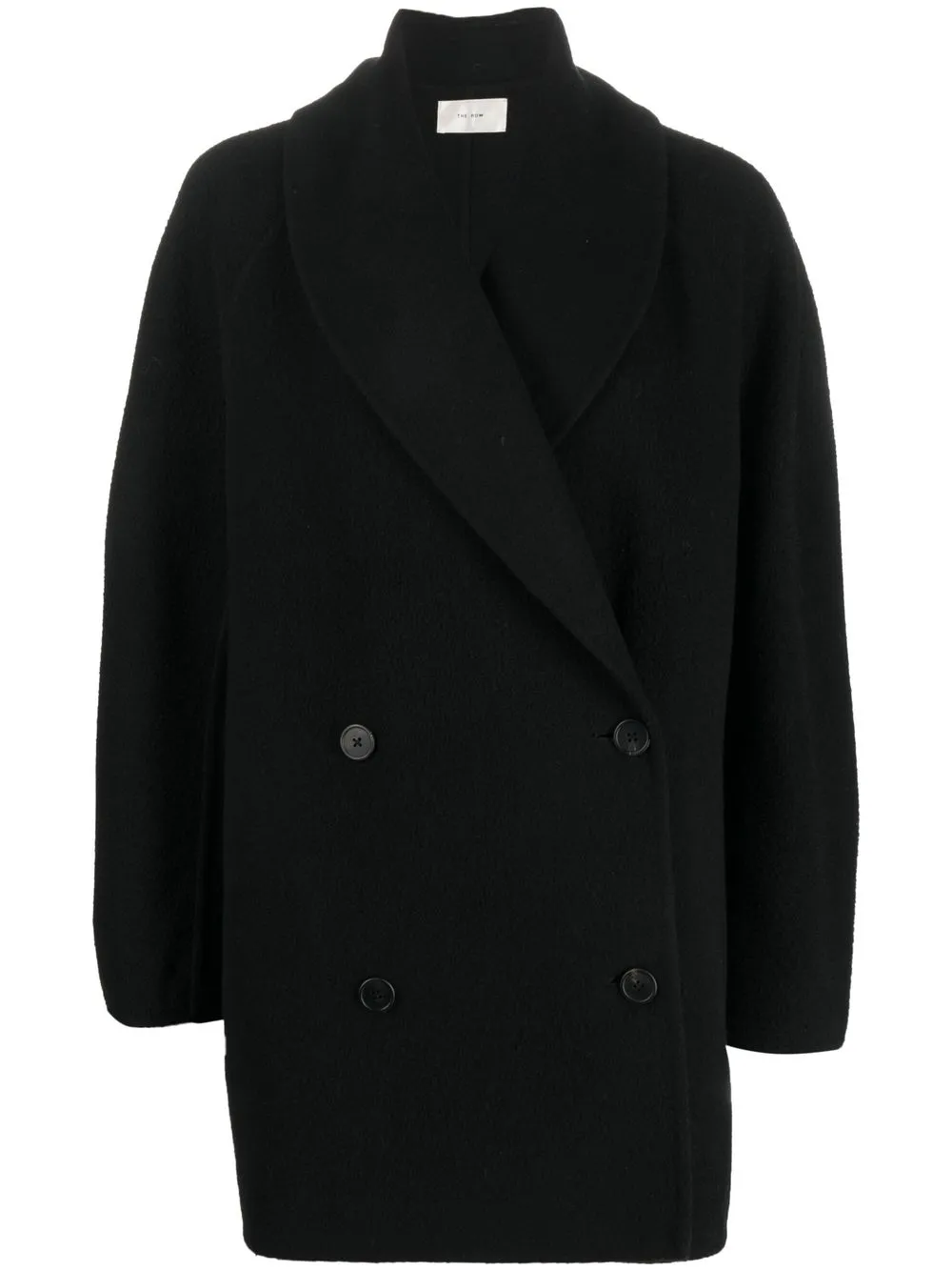 The Row Polli double-breasted coat | Black | Image 1