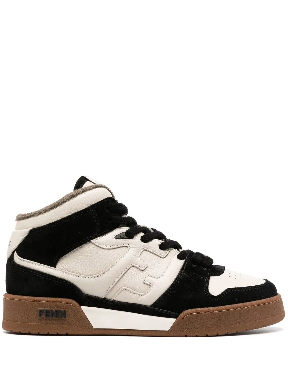 

Fendi tenis bajos Match - Neutro