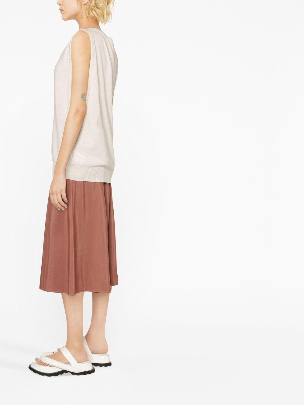 Shop Joseph Mid-length Skirt In Brown