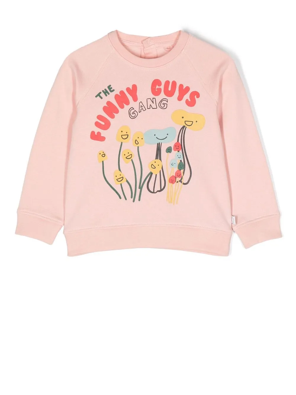

Stella McCartney Kids slogan graphic-print sweatshirt - Pink