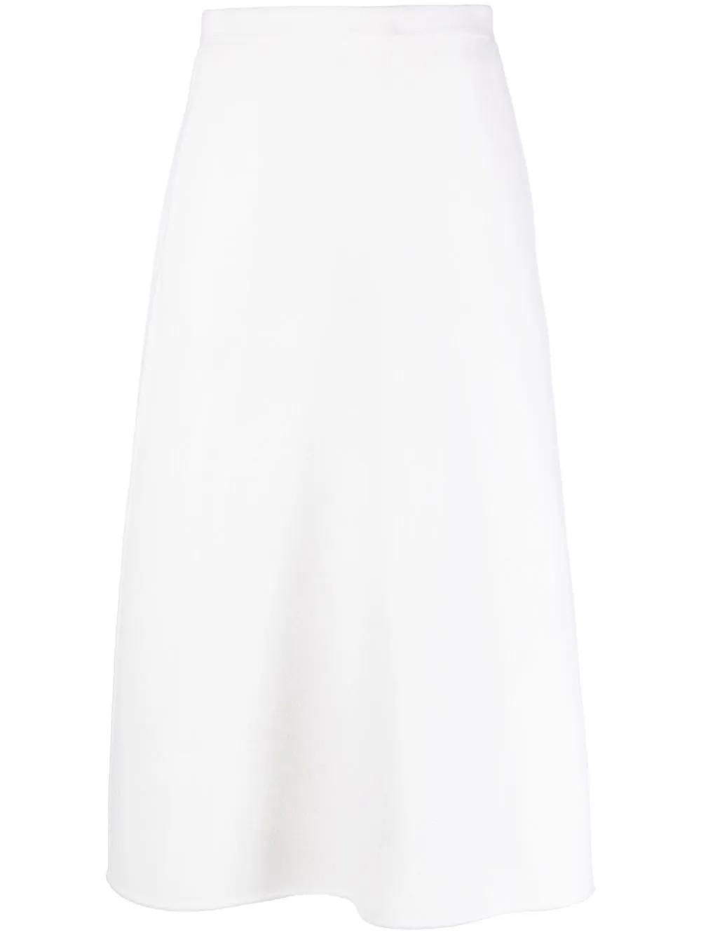 

Rochas a-line midi skirt - White