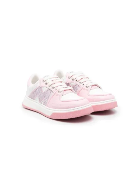 Monnalisa logo-patch low-top sneakers 