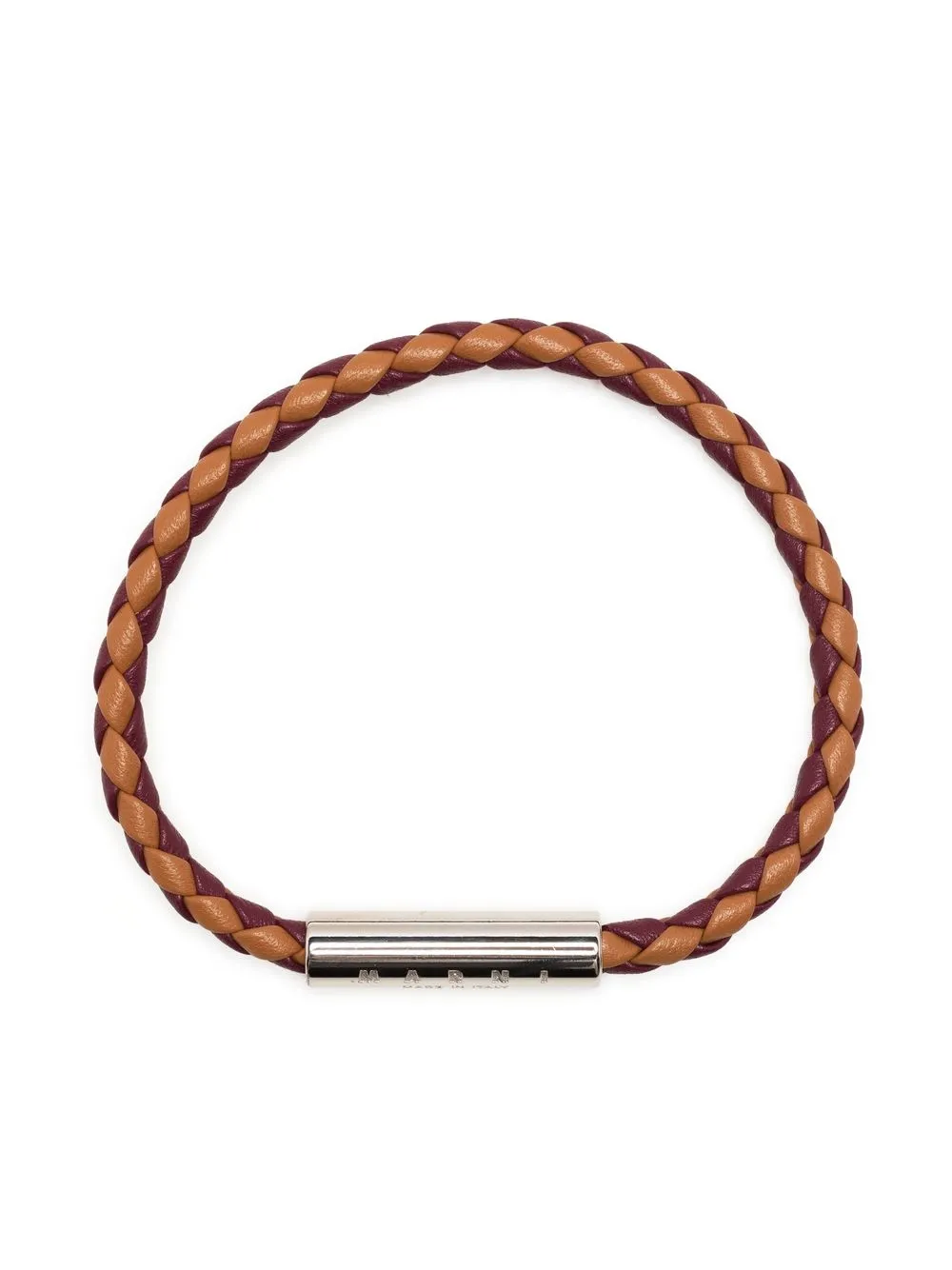 

Marni woven leather bracelet - Brown