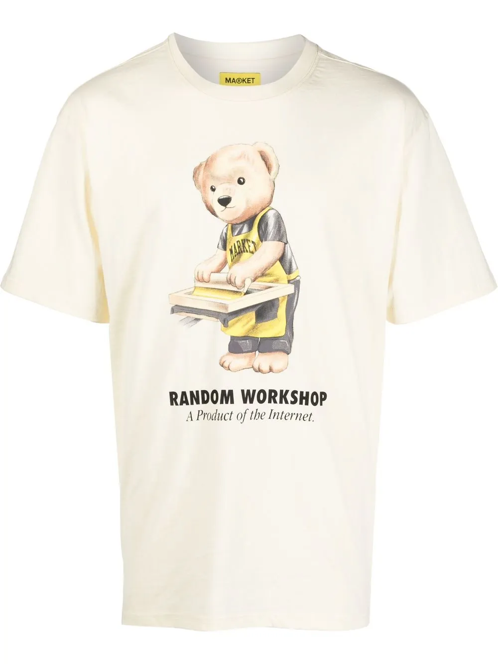 

MARKET Random Workshop Bear T-shirt - Neutro