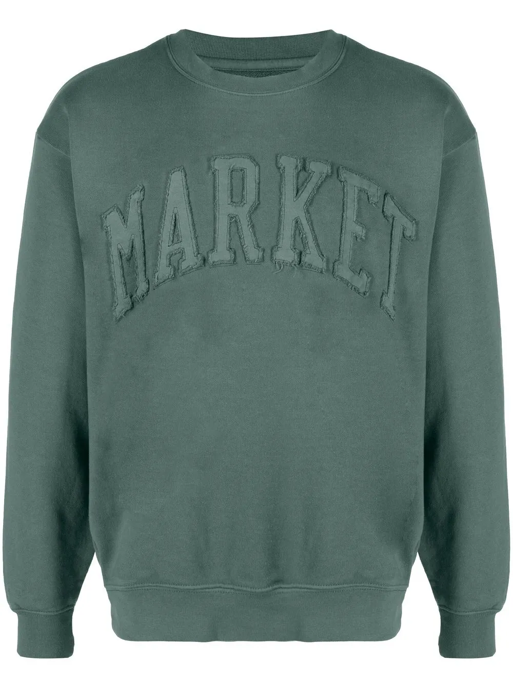 

MARKET sudadera con logo bordado - Verde