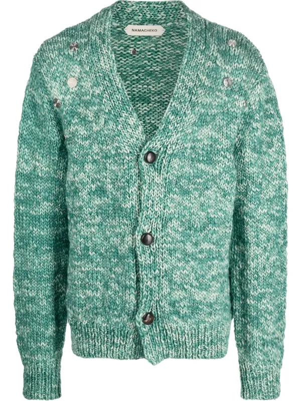 Namacheko Merino Wool V-neck Cardigan - Farfetch