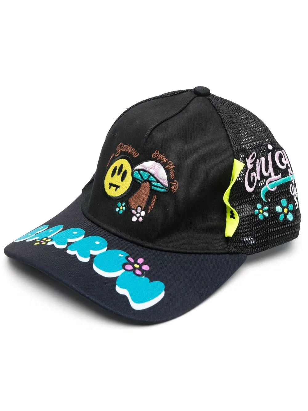 

BARROW gorra con logo estampado - Negro