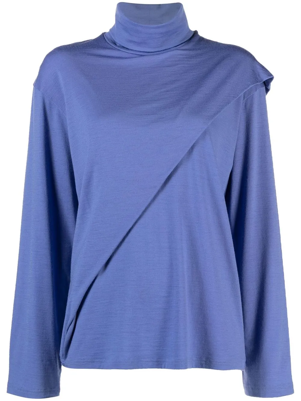 

Christian Wijnants draped wool jumper - Blue