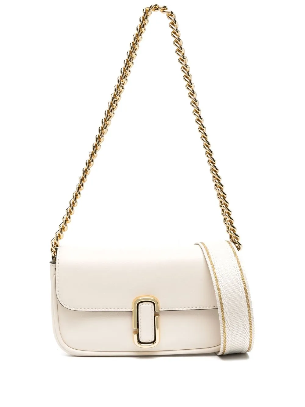 

Marc Jacobs The Mini leather shoulder bag - White