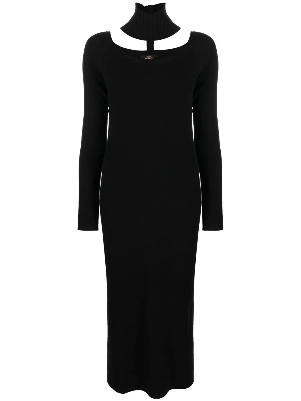 

TWINSET cut-out knitted dress - Black