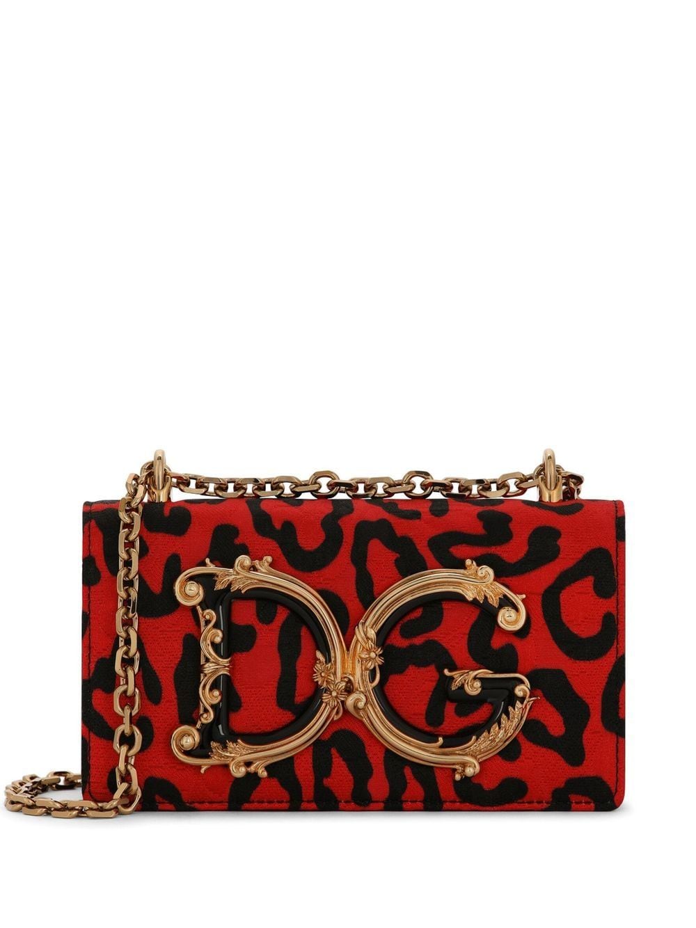 Dolce & Gabbana Logo-detail Mini Bag In Red