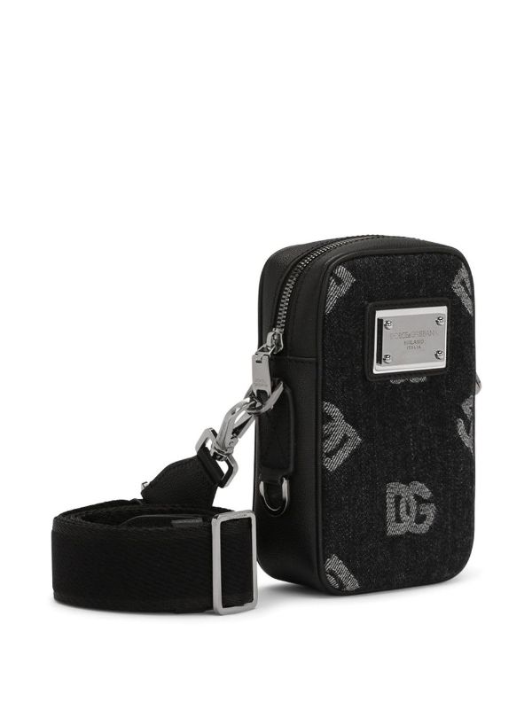 Dolce & Gabbana Small Crossbody Bag in Black for Men