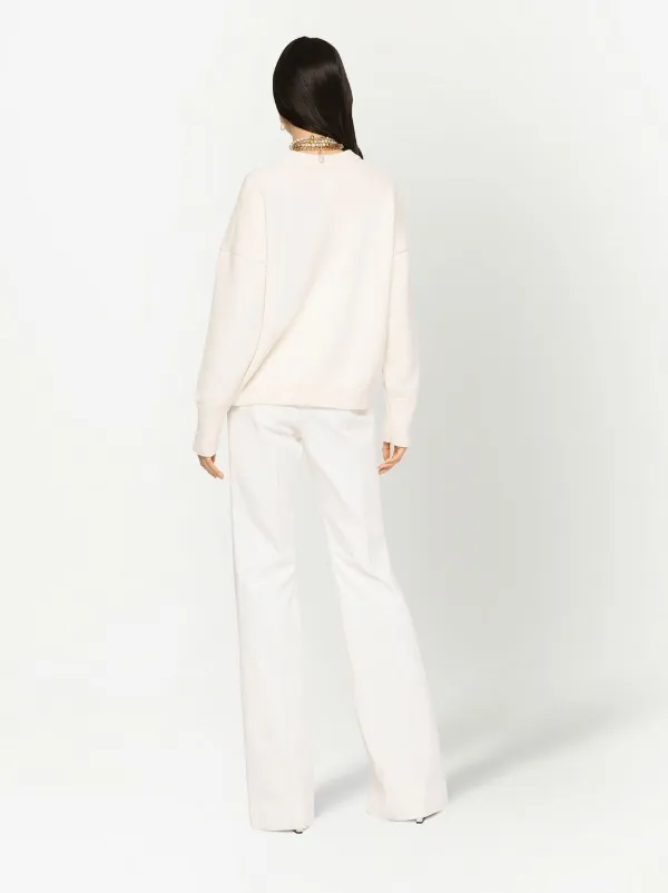 Dolce & Gabbana DGロゴ カシミアセーター | ニュートラル | FARFETCH JP