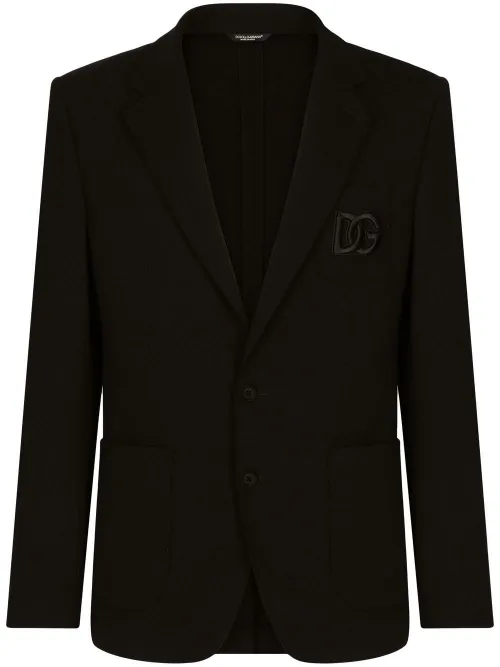 Blazer Portofino à simple boutonnage - Dolce & Gabbana - Modalova