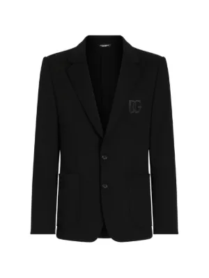 Dolce & Gabbana Portofino single-breasted Blazer | Black | FARFETCH SG