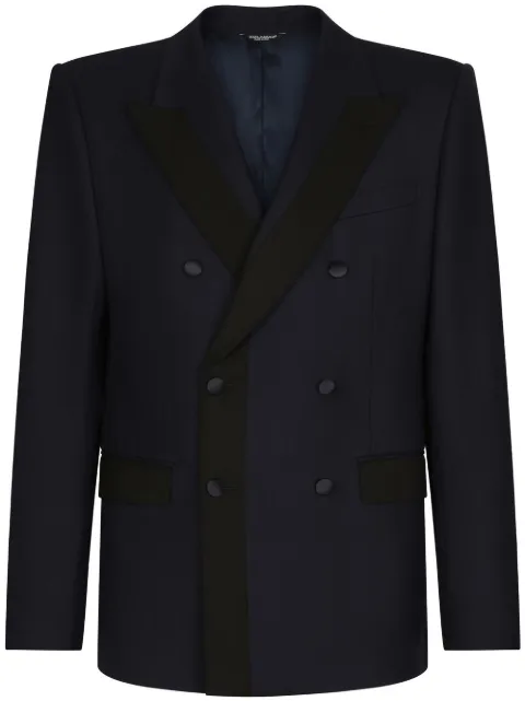 Dolce & Gabbana Sicilia-fit double-breasted blazer