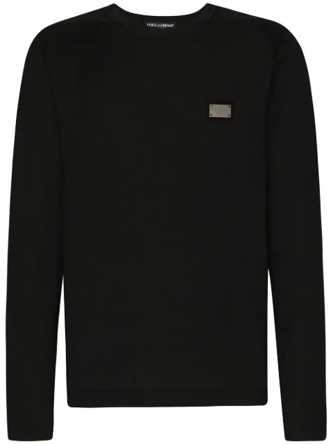 Dolce & Gabbana playera con etiqueta del logo