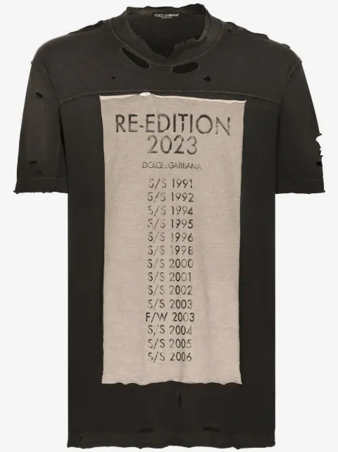 Dolce & Gabbana Re-Edition 2023 Tシャツ