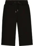 Dolce & Gabbana logo-tag track shorts - Black