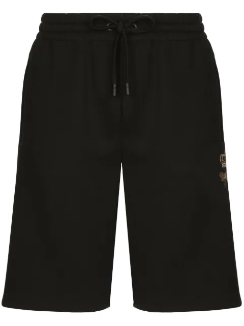 Dolce & Gabbana embroidered track shorts
