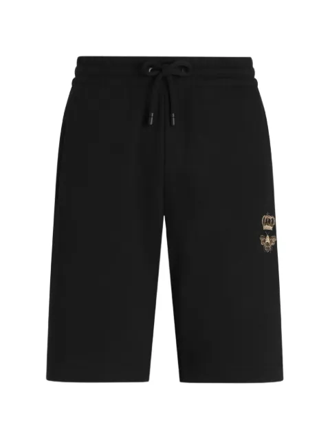 Dolce & Gabbana logo-tag cotton shorts