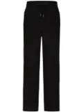 Dolce & Gabbana logo-tape track pants - Black
