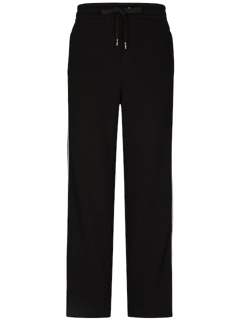 Dolce & Gabbana logo-tape track pants
