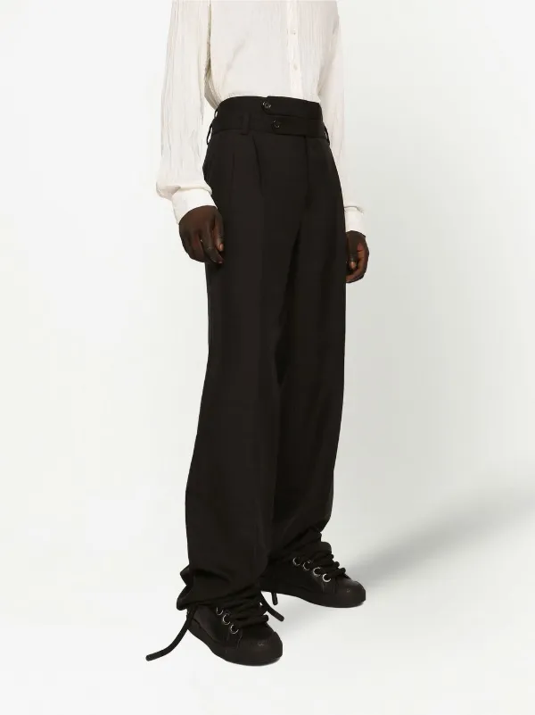 Dolce & Gabbana テーラードパンツ | ブラック | FARFETCH JP