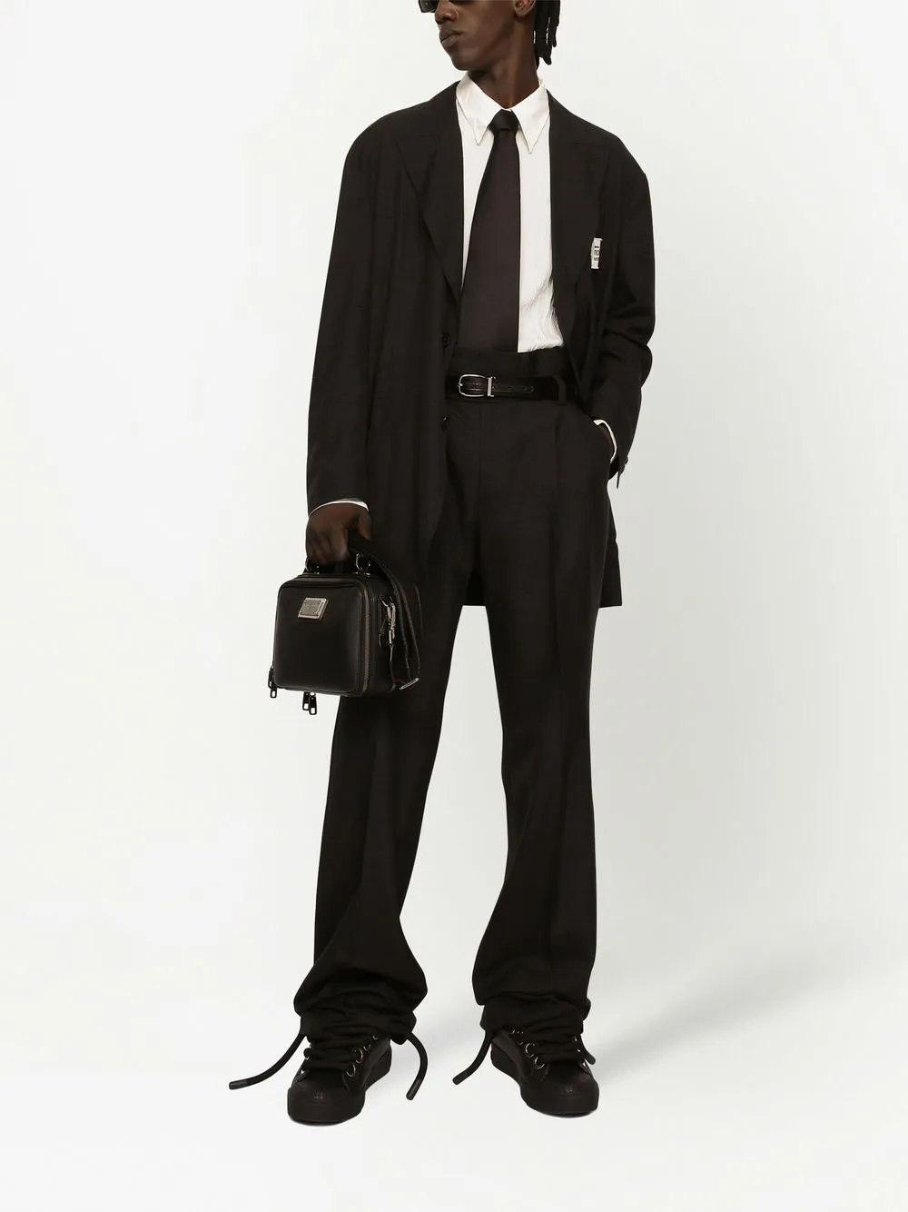 Dolce & Gabbana silk-cotton tailored trousers | Tailored Pants | Image 2