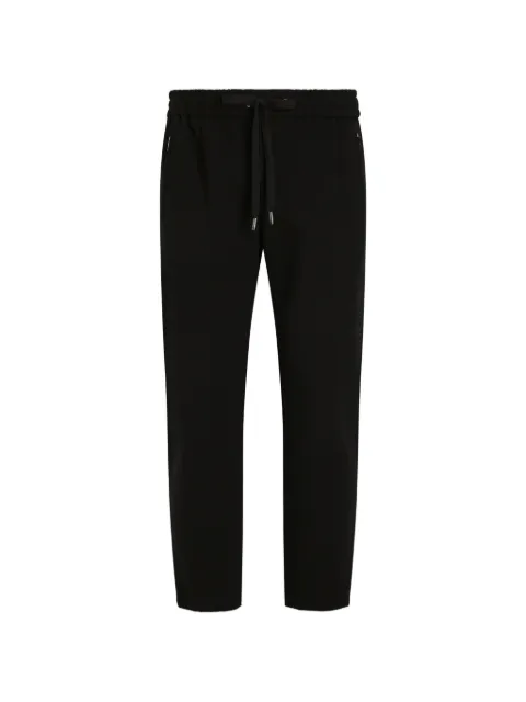 Dolce & Gabbana logo-patch track pants