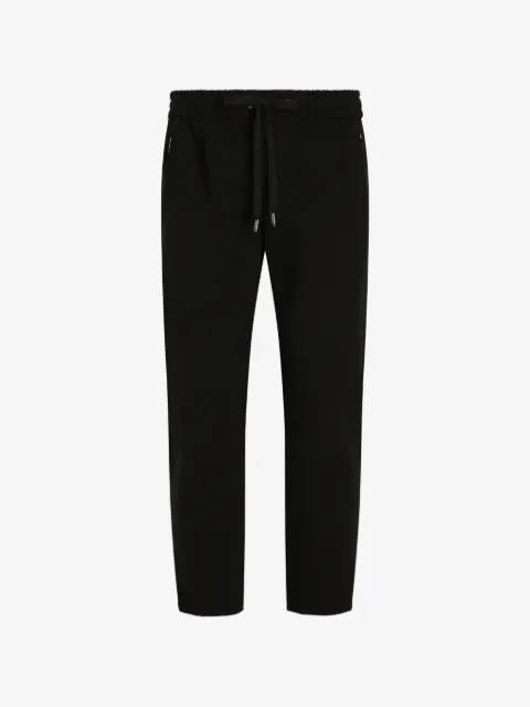 Dolce & Gabbana logo-patch track pants