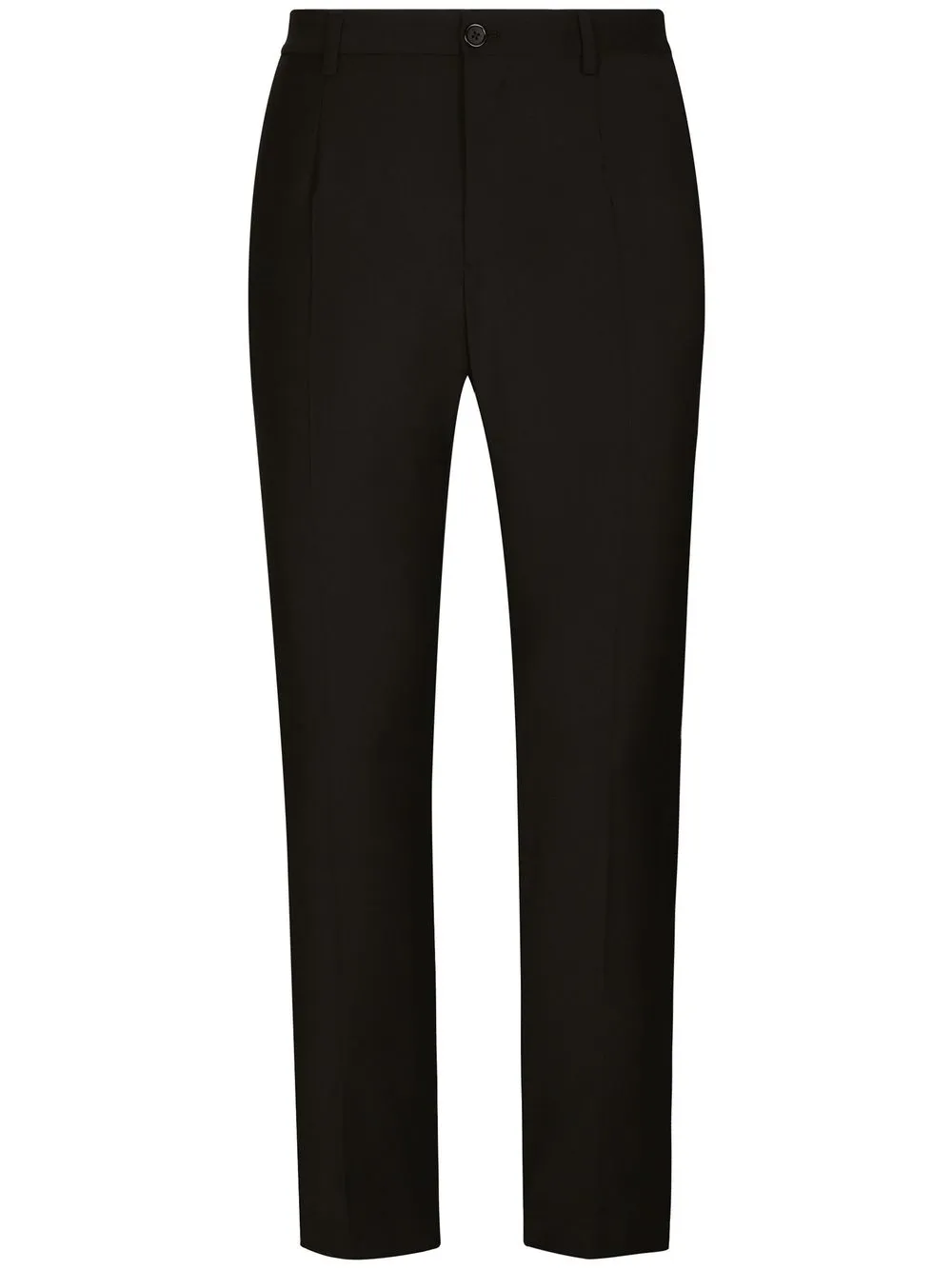 Dolce & Gabbana logo-embroidered tailored trousers | Black | Image 1