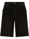 Dolce & Gabbana DG Essentials stretch denim shorts - Black