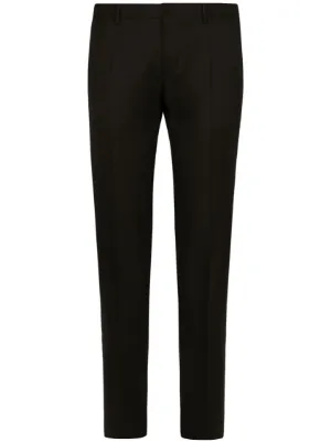 Saint Laurent ハイウエスト テーラードパンツ | ブラック | FARFETCH JP