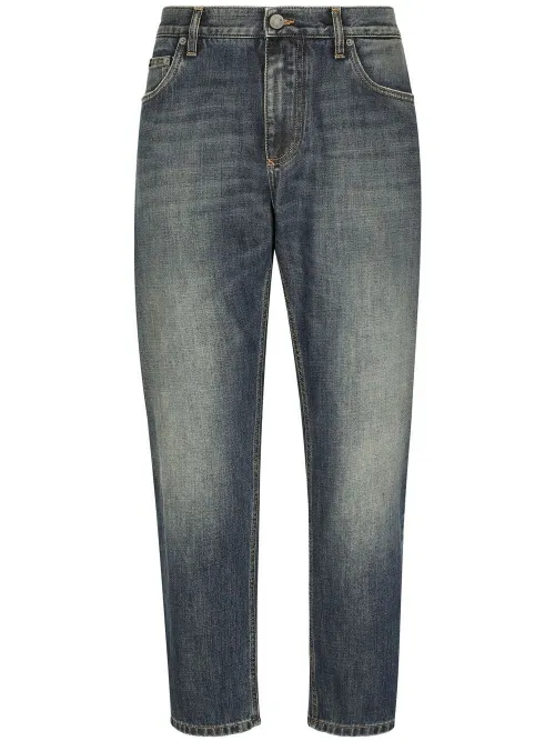 Pantalon à logo appliqué - Dolce & Gabbana - Modalova