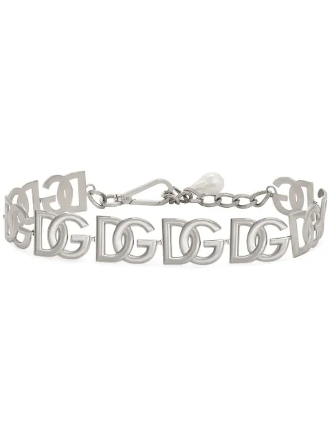 Dolce & Gabbana KIM DOLCE&GABBANA DG-logo chain belt WLN6P2W1111 - 0