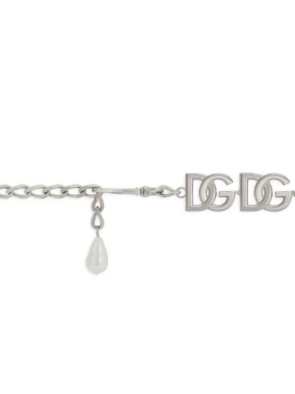 商品画像：希少 DOLCE & GABBANA D&G ジュエリー チェーン ベルト 2